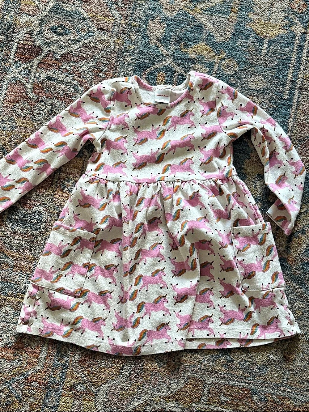 Hanna Andersson Long Sleeve Playground Dress with Pockets Playground Dress